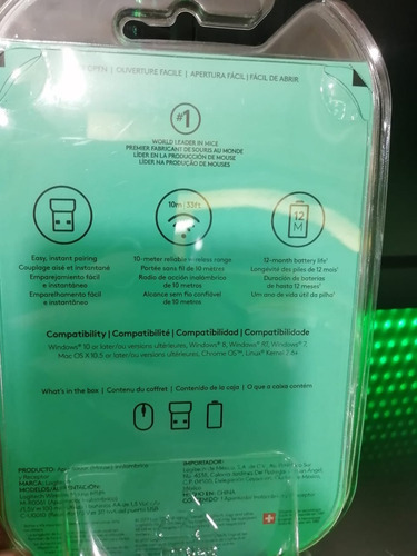 Imagen 6 de 7 de Mouse Inalámbrico M185 Logitech