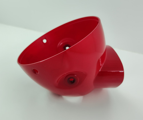 Carcasa Farol Óptica Motomel Max 70/100 Roja