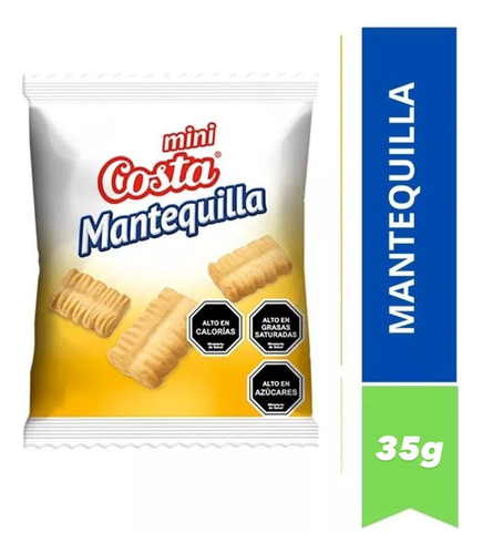 Galletas Mini Mantequilla 35g Pack 2 Unidades