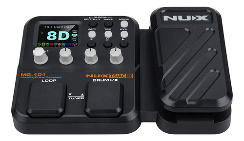 Multiefecto Guitarra Electrica Mg101 Nux