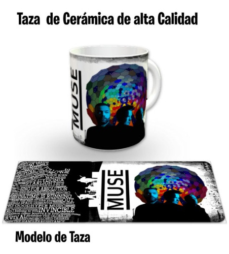 Taza De Ceramica 320 Ml, Modelo, Muse