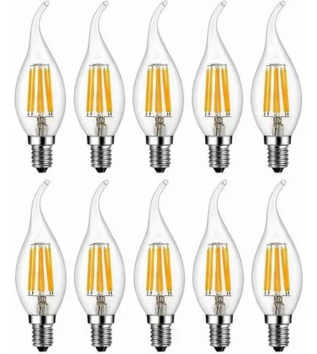 comprar Applicable To Botella Led Vela Vintage E14 6w Cálido