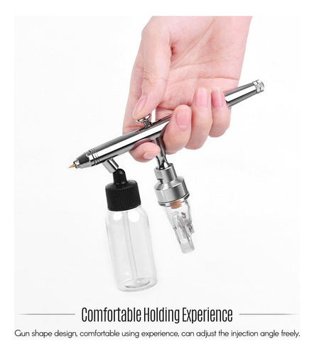 1 Kit De Aerógrafo Portátil Con Potencia De Succión For Pare