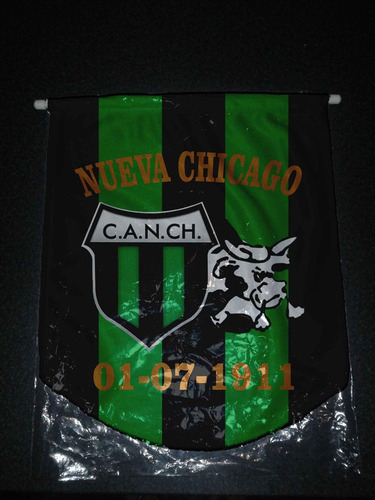 Banderin Paño 36cm Nueva Chicago M10