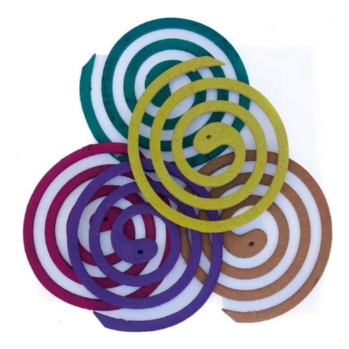 Espirales Aromáticos 3 Packs X 4 Unidades - Simil Sahumerio