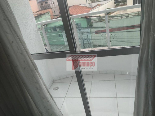 Imagem 12 de 19 de Cobertura Com 2 Dormitórios À Venda, 70 M² Por R$ 420.000,00 - Vila Cecília Maria - Santo André/sp - Co0737