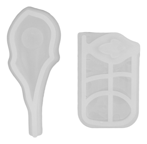 Molde De Silicona, 2 Piezas, Diseño Único Y Exquisito En For