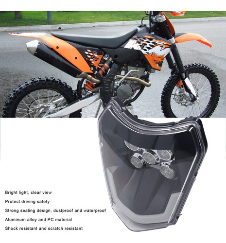 Faro Led De Motocicleta Para Moto De Cross