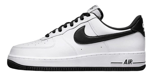 Nike Air Force Low White Black Para Hombre Negro Blanco