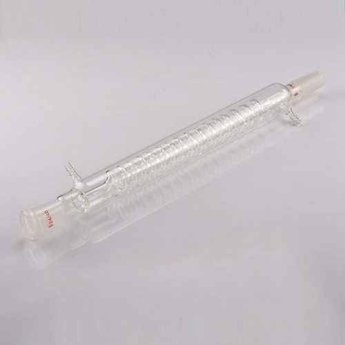 Condensador De Vidrio Borosilicato Con Revestimiento 24/40 D