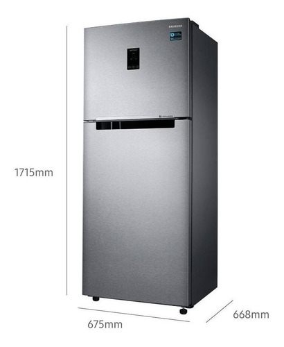 Imagen 5 de 6 de Heladera Inverter No Frost Samsung Rt35k5532sl Inox 362l
