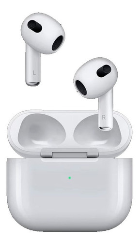Imagen 1 de 6 de Audífonos Apple AirPods 3ra Generación + Estuche De Carga