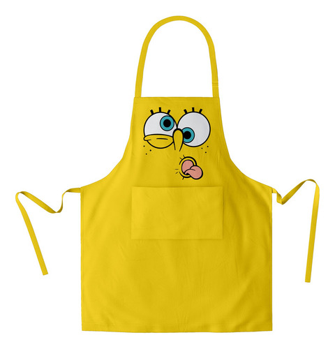 Mandil Bob Esponja Loco (d0058 Boleto.store)