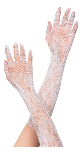 Guantes Largos De Encaje Sexy Cosplay Clubwear Disfraz Show