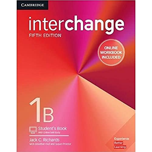 Libro Interchange 1b Sb With Online Self-study And Online Wb