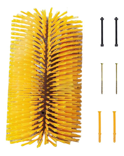 Cepillo Para Rascar Ganado, Cepillo Para Rascar La Amarillo