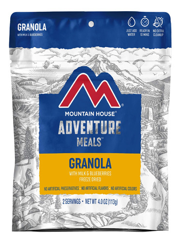 Mountain House Granola Con Leche Y Arandanos | Alimentos Lio