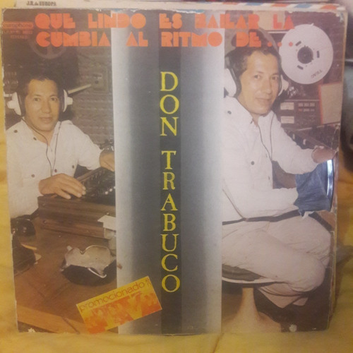 Vinilo Don Trabuco Que Lindo Es Bailar La Cumbia Aa C2