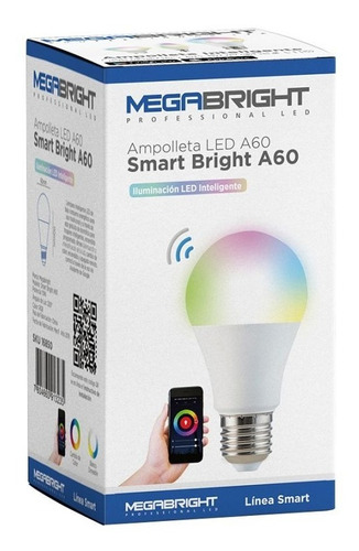 Ampolleta Inteligente Led A60 Smart Bright