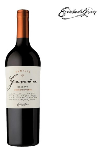 Vino Familia Gascon Roble Cabernet Sauvignon 750ml Botella 