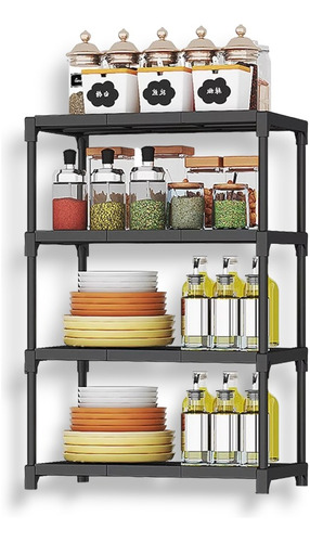 Estante Rack Organizador Anaquel Repisas Cocina Baño Hogar