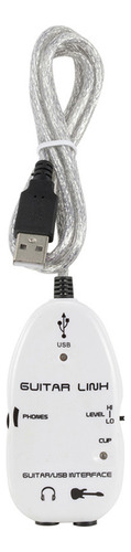 / Adaptador De Interfaz De Guitarra A Usb Para Grabación En