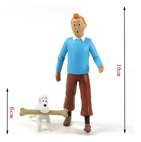 Figura De Acción Clásica De Pvc Con Dibujos Animados De Tint