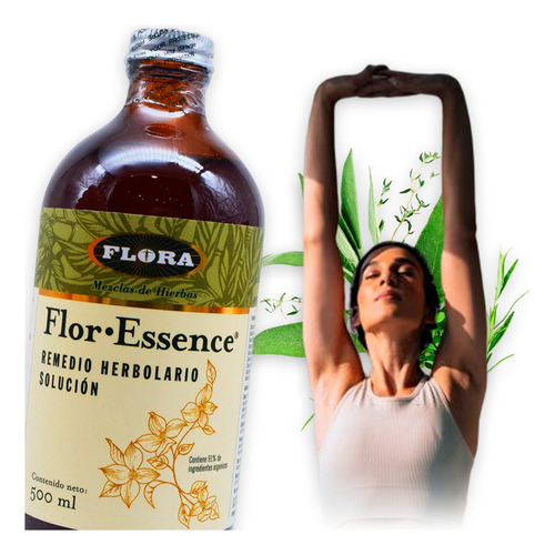 Flor Essence Solución 500 Ml Flora Sabor Herbal