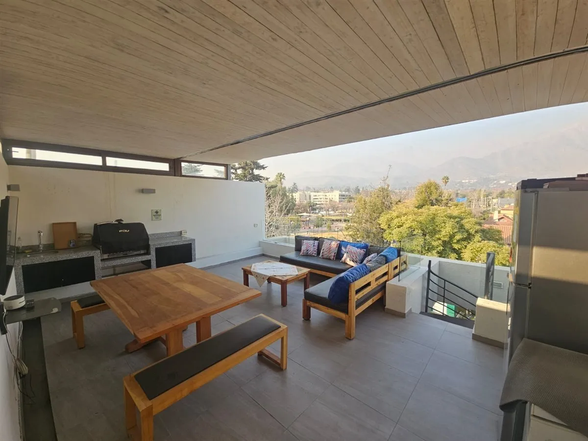 Imagen 1 de 19 de Departamento Penthouse En Arriendo De 3 Dorm. En La Reina