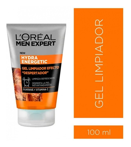 Imagen 1 de 2 de Gel Limpiador Hydra Energetic X 100 Ml L'oréal Men Expert