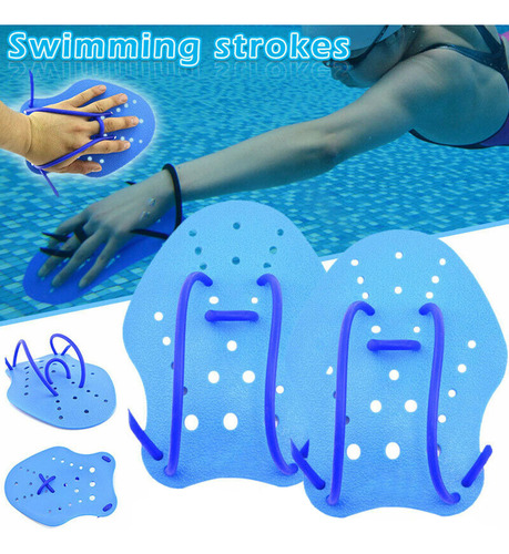 Short De Natação Palm Hand Paddle Water Webbed Gloves S/m/l