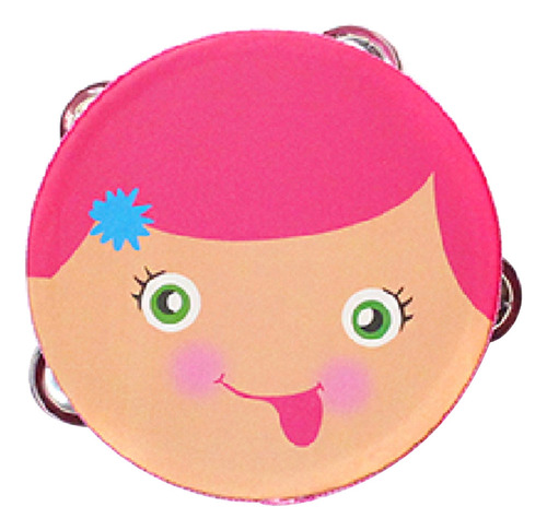 / (h) Mini Pandereta De Mano For Niños Pequeños, 6 Pulgadas,