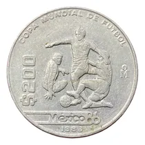 Comprar Moneda 200 Pesos Mexico 1986 Mundial Copa Mundial Fifa