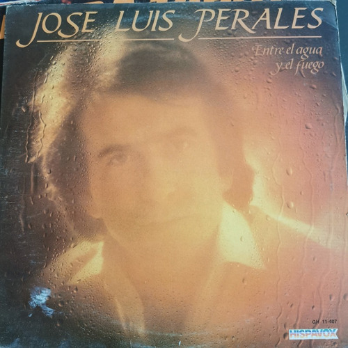 Disco Lp Jose Luis Perales-entre El Agua Y El Fuego,  0