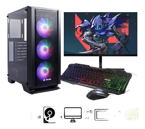 Computadora Pc Intel Core I5 16gb 1tb+480gb 24 Ccs100108