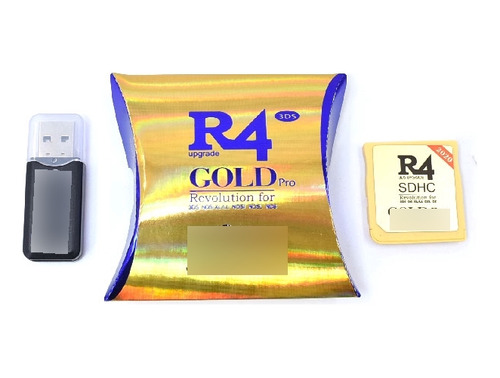 R4 Gold Everdrive Compatible Con Nintendo Ds/lite/dsi/3ds