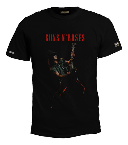 Camiseta Slash Guns N Roses Rock Metal Guitarra Bto