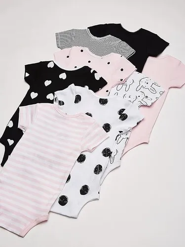 Bodys Gerber Para Bebé Niña / Set X 8 Unidades
