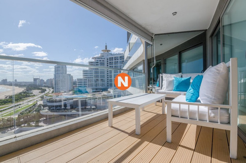 Imagen 8 de 28 de Apartamento En Venta Y Alquiler, Mansa, Punta Del Este, 3 Dormitorios. - Punta Del Este Mansa