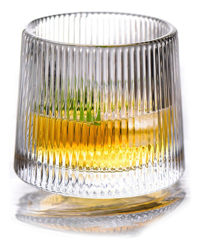 Set 6 Vasos Cristal De 170 Ml Para Whisky Licor Grueso Bar