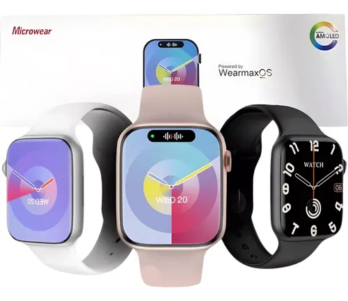 comprar Relógio Smartwatch W99+ 45mm Amoled Série 10 Lançamento 2024
