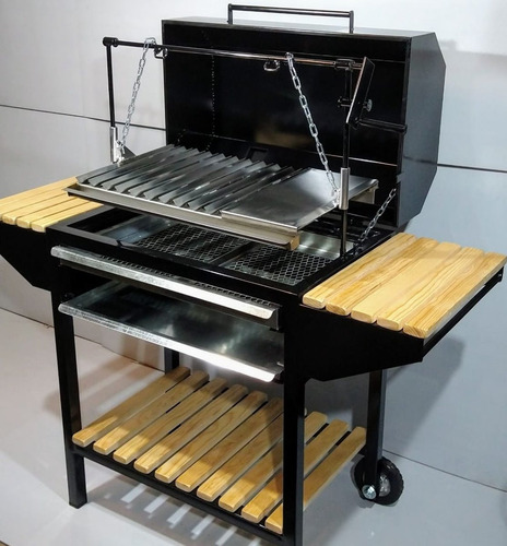 Imagen 5 de 10 de Parrilla Argentina Para Jardin