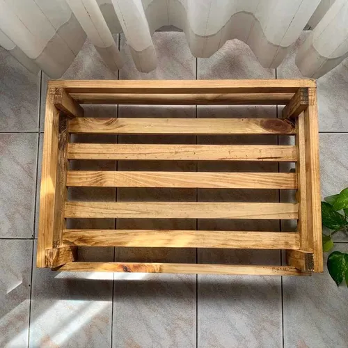 Camas para perros online con cajones de madera