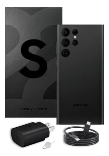 Samsung Galaxy S22 Ultra 128 Gb Negro Liberado Con Caja Original