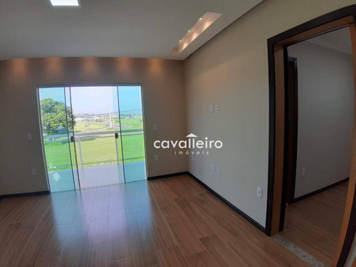 Casa De Luxo Em Cond. Próximo Ao Centro, 5 Quartos, Piscina E Área Gourmet, 262 M² Por R$ 1.300.000 - Centro - Maricá/rj - Ca4217