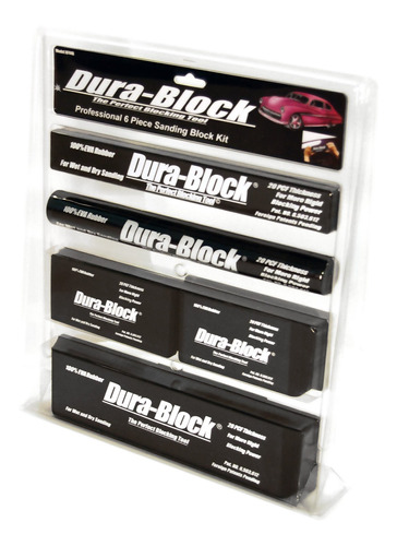 Dura-block Af44a Juego De 6 Piezas De Bloque Pulidor Color N