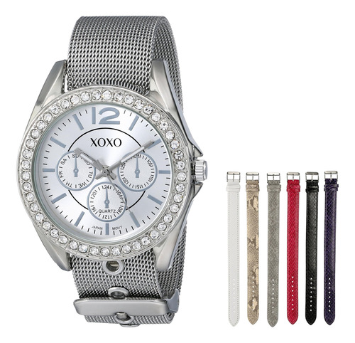 Xoxo Reloj Para Mujer Xo9053 Con Detalles De Diamantes De Im