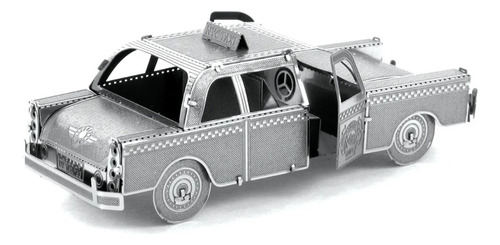 3d Metal - Mini Puzzle Armable Diseño Taxi