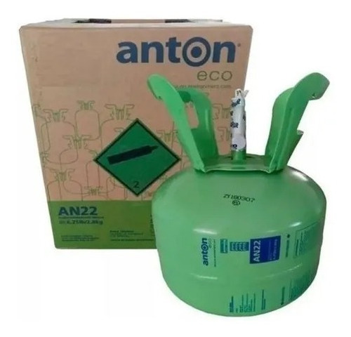 Garrafa Gas Refrigerante Anton An22 (r417) 2,7 Kg Reemp. R22