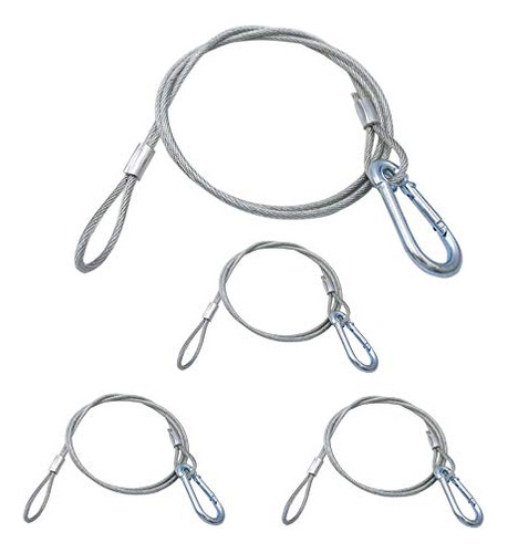 Cables De Acero Inoxidable Para Luces De Escenario - 4 Pack